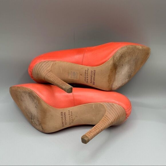 Comptoir Des Cotonniers Leather Heel Pumps - Picture 5 of 6